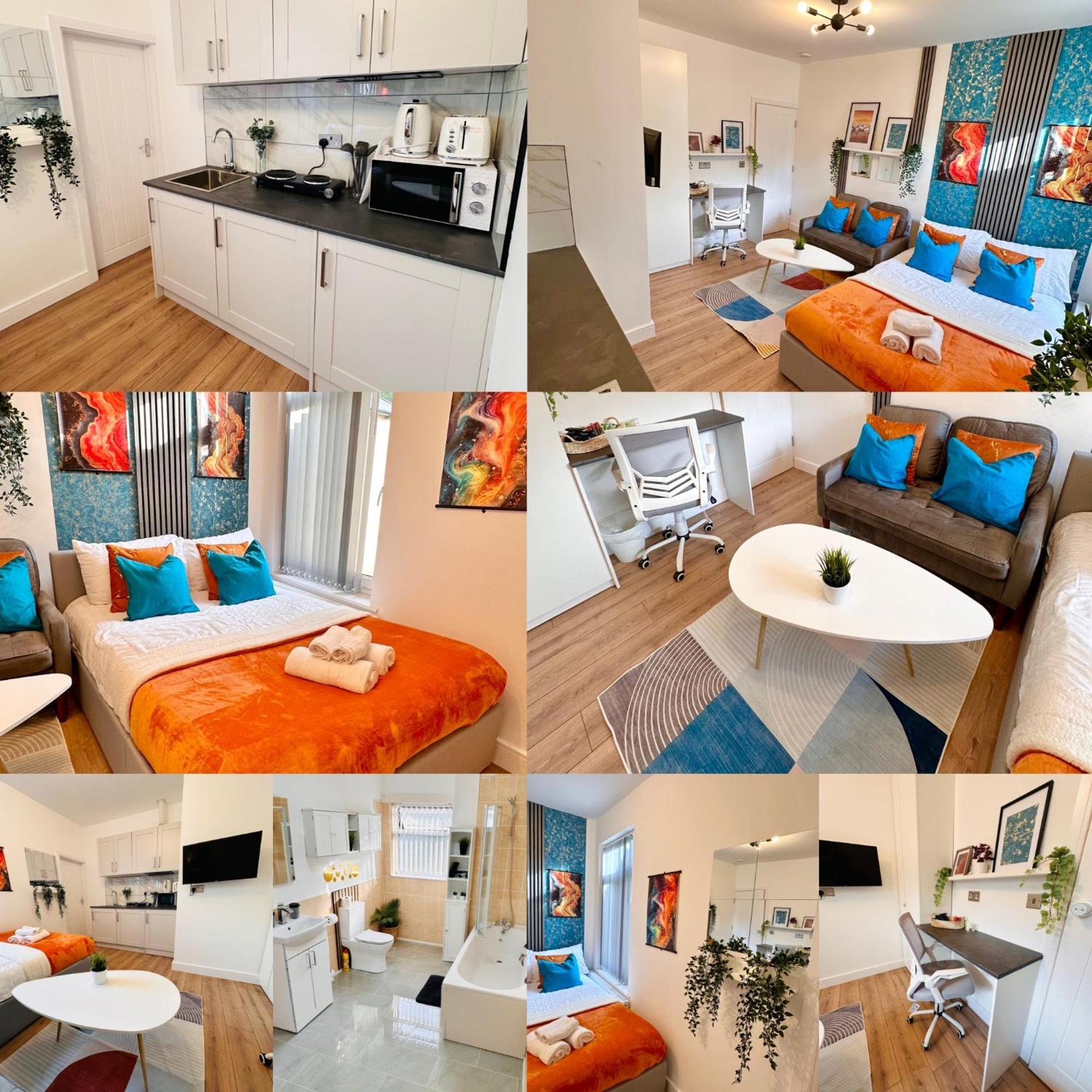 R4 Luxury Studio En-Suite Room In Harborne Lane By Queen Elizabeth Hospital Birmingham Exterior foto